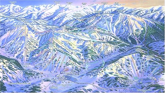 Perisher Trail Map